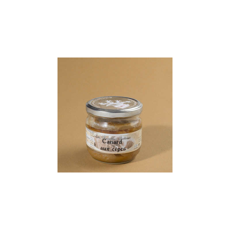 canard aux cepes - 300g