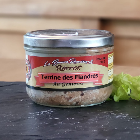 Terrine des Flandres au Genièvre-  180 g