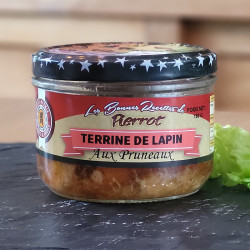 Terrine de lapin aux pruneaux - 180g