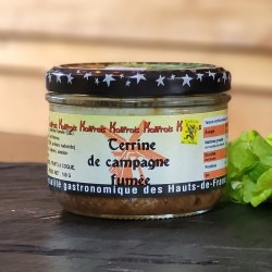 Terrine de campagne fumée -...