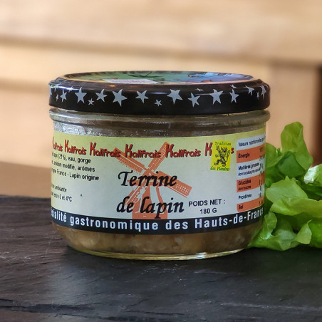 Terrine de lapin - 180g