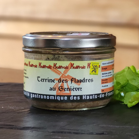 Terrine des Flandres au genièvre - 180g