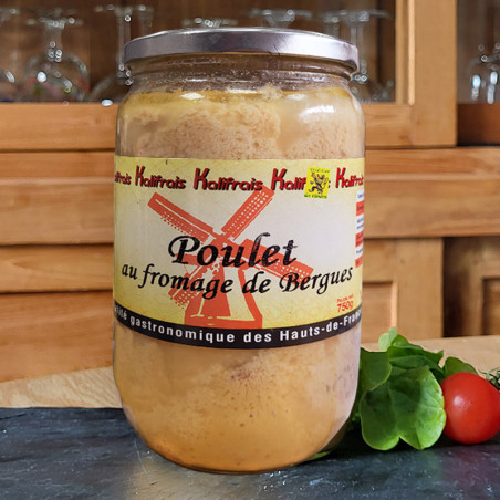 Poulet au bergues - 750g